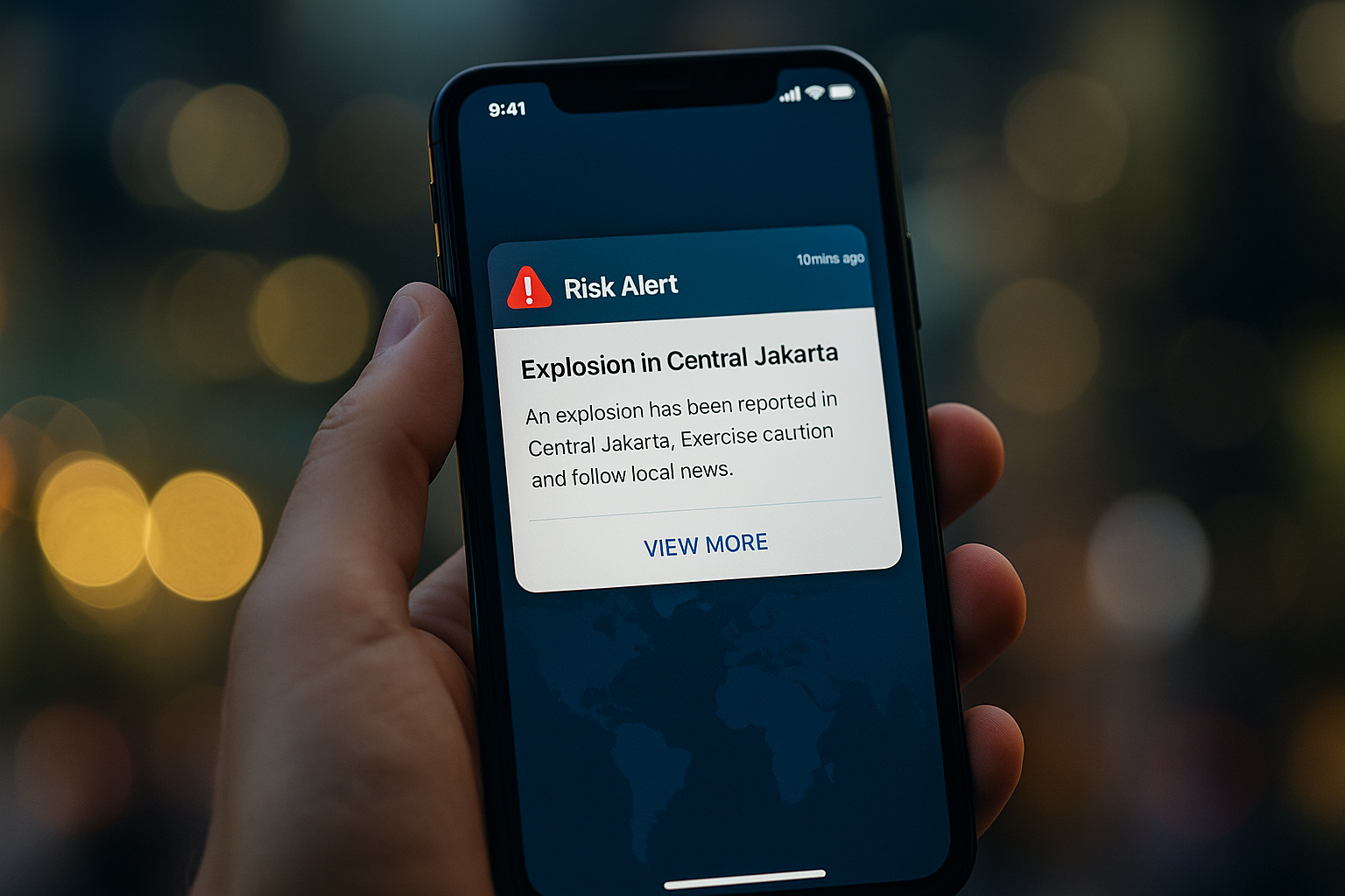 Alert verification and geolocation pipeline illustration